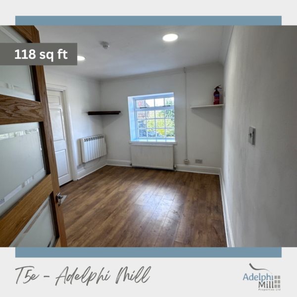Adelphi Mill Bollington Office Space for one person, one person office