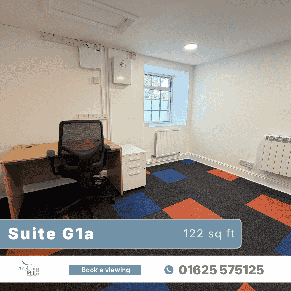 Small office space to let at Adelphi Mill Macclesfield